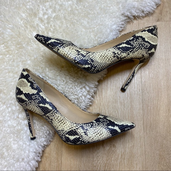 Sam Edelman Shoes - Sam Edelman Hazel Sankeskin Leather Pumps